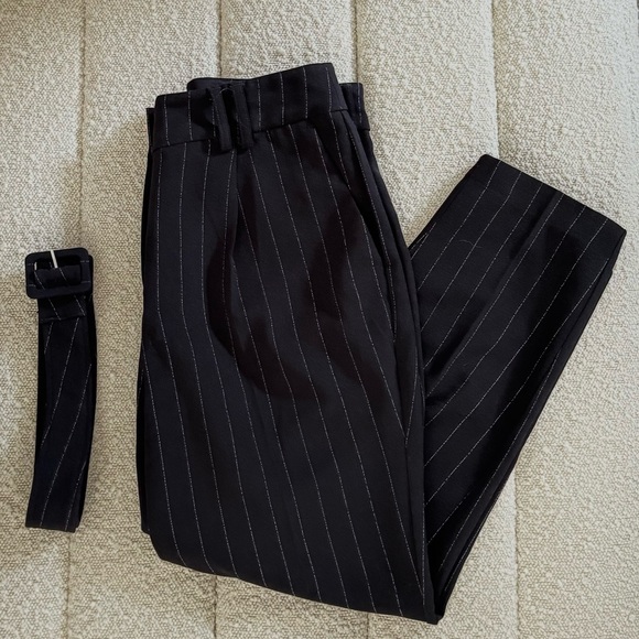 Express Ankle High Rise Pant - Picture 1 of 6
